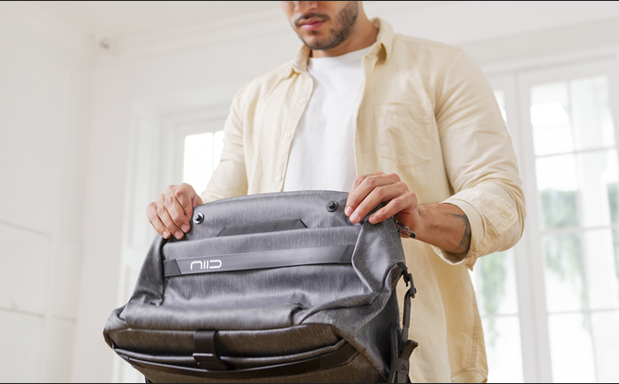 Cache Hybrid Tech Sling and Duffle