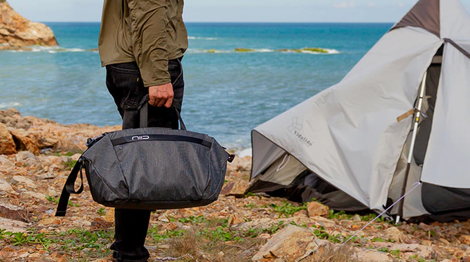 Cache Hybrid Tech Sling and Duffle