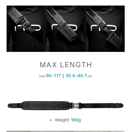 Cache Hybrid Tech Sling and Duffle