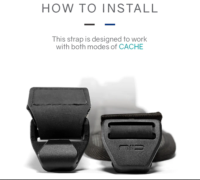 Cache Hybrid Tech Sling and Duffle