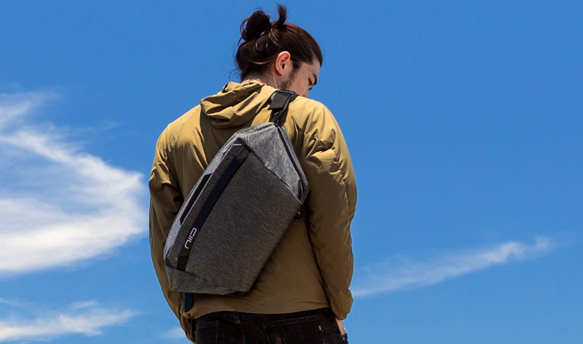 Cache Hybrid Tech Sling and Duffle