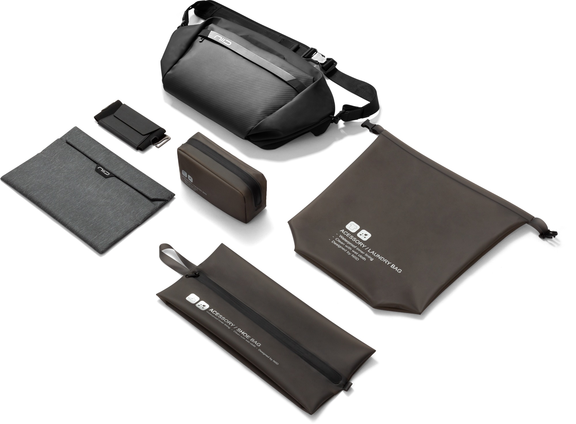 Cache Hybrid Tech Sling and Duffle