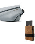 Radiant Urban Sling R1 迷霧藍+ Slide II Mini Wallet