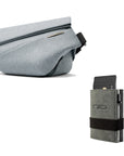 Radiant Urban Sling R1 迷霧藍+ Slide II Mini Wallet