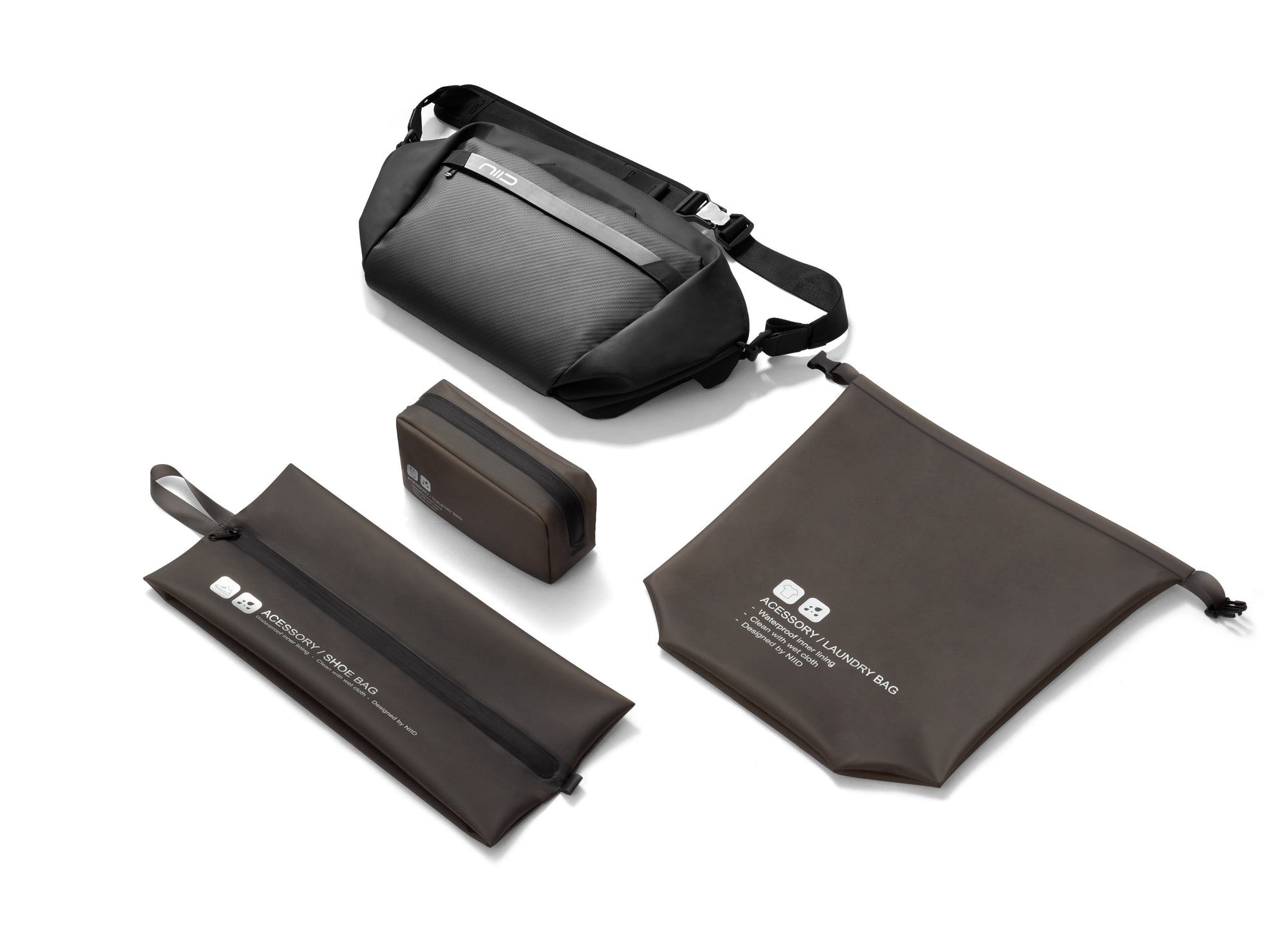 Cache Hybrid Tech Sling and Duffle