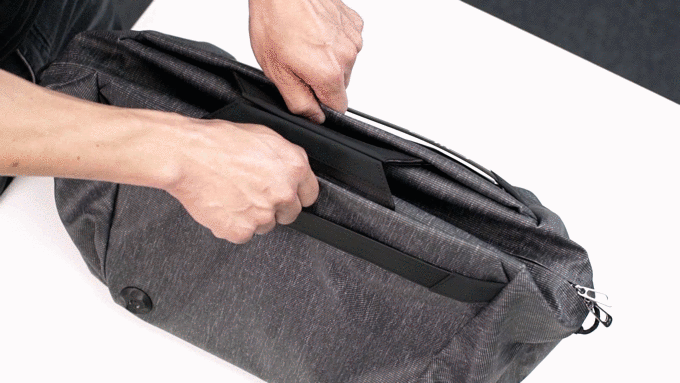 Cache Hybrid Tech Sling and Duffle