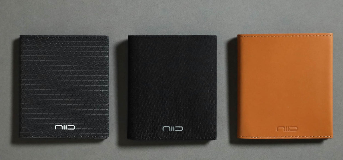 【NIID NEX 1cm 超薄銀包】三大極致面料大解密！邊款材質最適合你？（Cordura / Nebula / Smooth Leather 實測比較）