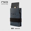 Slide Mini Wallet II - Eco-Friendly Vegan Leather RFID Card Holder - Blue
