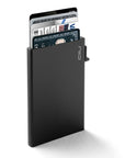 SLIDE Mini Card Protector 半自動防盜卡片盒 - 黑