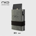 Slide Mini Wallet II‧친환경 비건 가죽 RFID 미니 지갑형 카드홀더 - 그레이