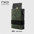 Slide Mini Wallet II‧친환경 비건 가죽 RFID 미니 카드 지갑 - 그린