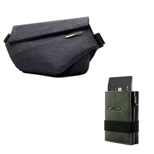 <R1 1+1套裝>Radiant Urban Sling R1 牛仔藍+ Slide II Mini Wallet