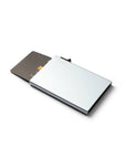 SLIDE Mini Card Protector 半自動防盜卡片盒 - 銀