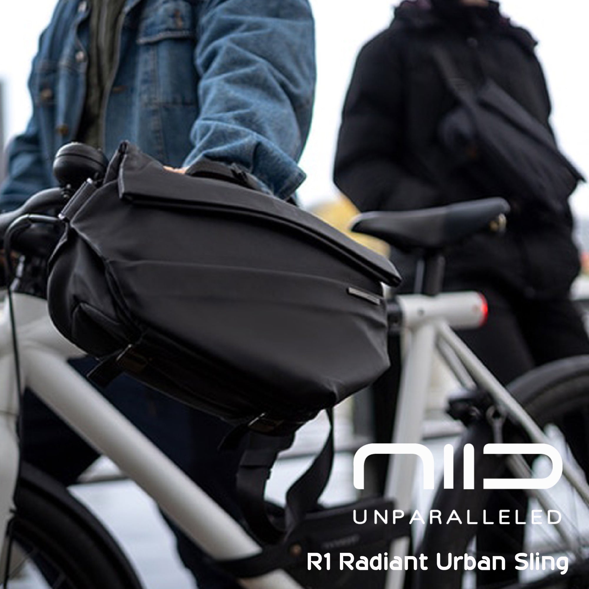 Radiant Urban Sling R1 時尚隨身袋 - 珍珠黑