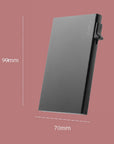 SLIDE Mini Card Protector 半自動防盜卡片盒 - 銀